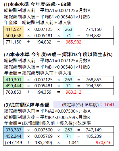 報酬比例額計算シート-2